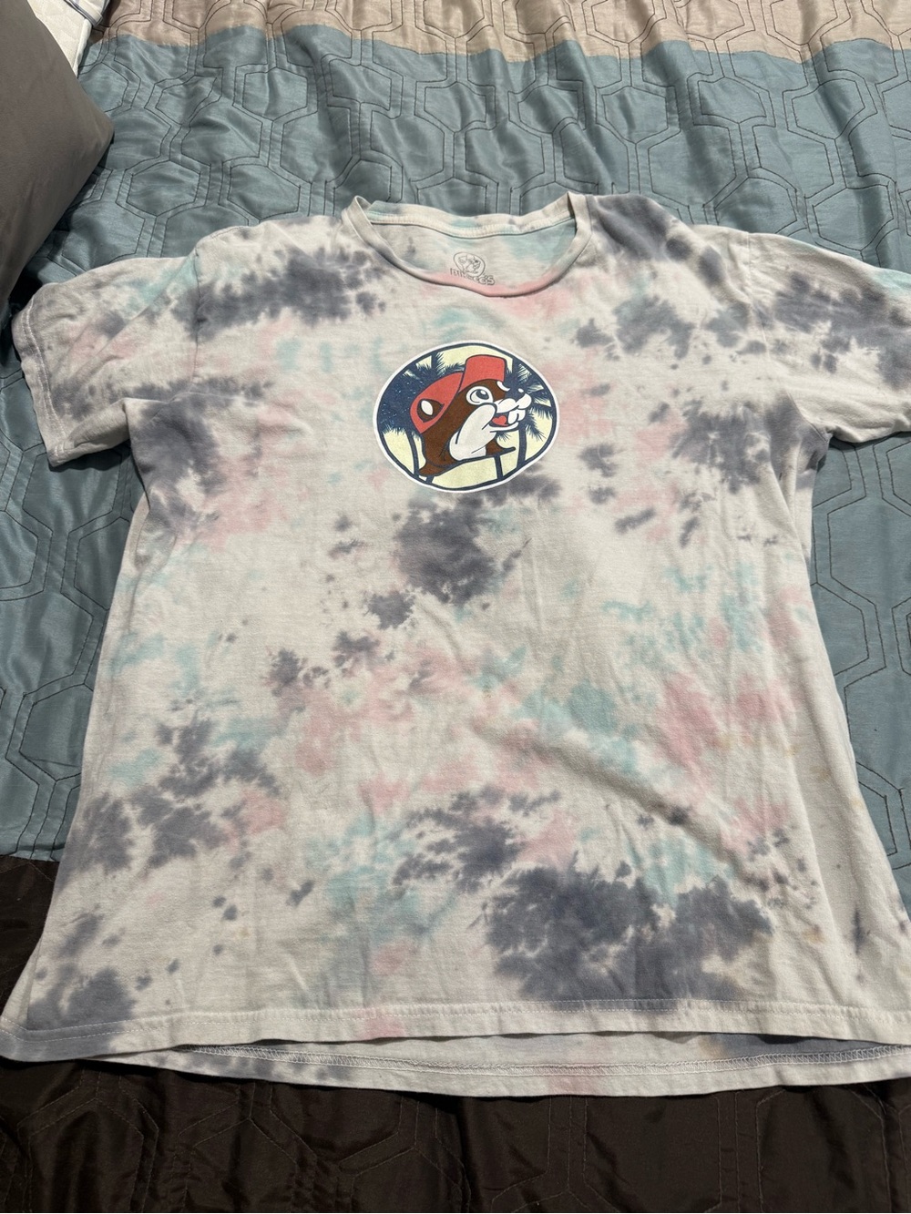 Buc-ee's Tie Dye T Shirt Mens Size Large Gone To Buc-ee's Surf Beach Theme